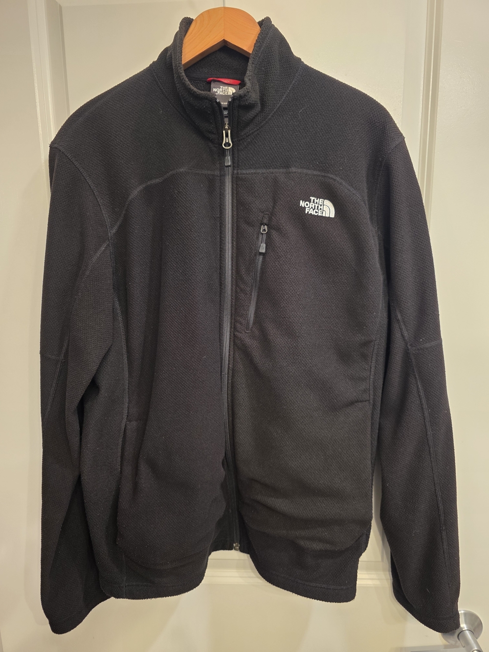 The North Face Men's Gordon Lyons Full Zip Fleece Jacket Black Size Large